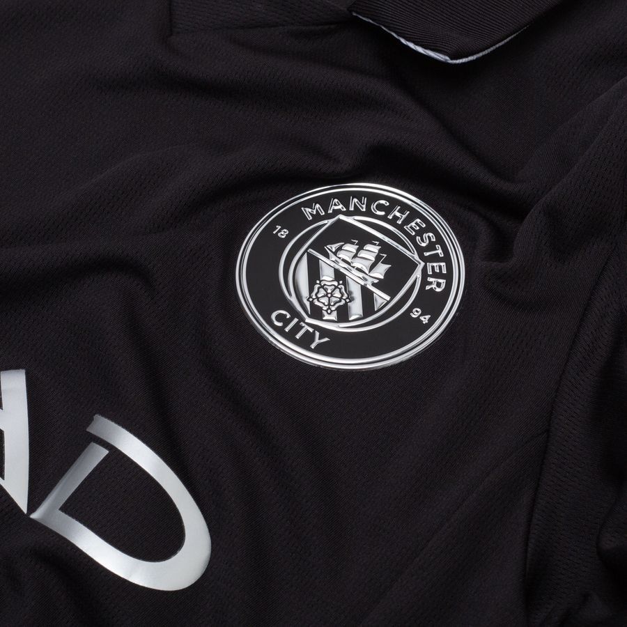 Manchester City Away Shirt 2025/26 Kids Long Sleeves-SoccerKits Hub | Buy Soccer Jerseys Online